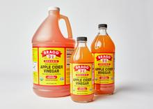Bottles of Organic Apple Cider Vinegar