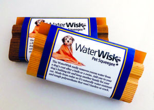 The WaterWisk Pet Squeegee Grooming Tool