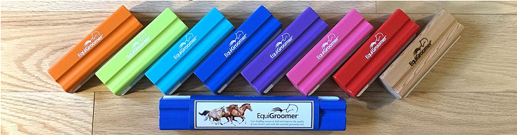 The EquiGroomer Pet Grooming Tools Laid out