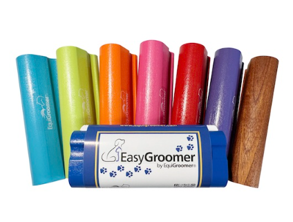 A close-up shot of the EasyGroomer Grooming Tools